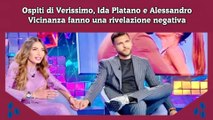 Ospiti di Verissimo, Ida Platano e Alessandro Vicinanza fanno una rivelazione negativa