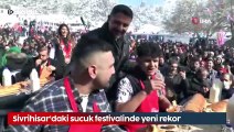 Sivrihisar'daki geleneksel festivalde yeni rekor