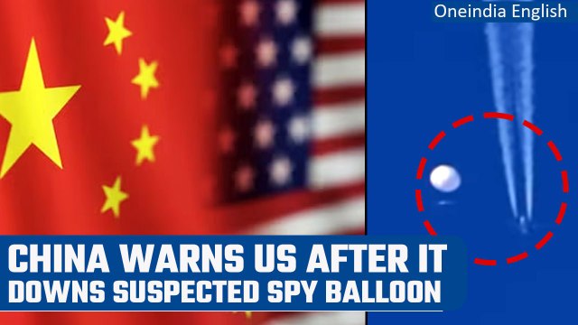 China Warns Of Necessary Response After US Downs Suspected Spy Balloon | Oneindia News