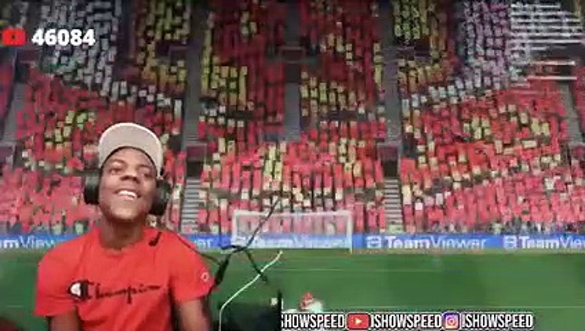 iShowSpeed plays Minecraft in FIFA