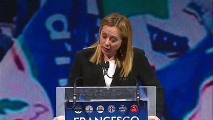Meloni: "A testa alta? Non te preoccupà..." - Video