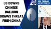 US downs Chinese balloon, drawing a threat from China | Oneindia News