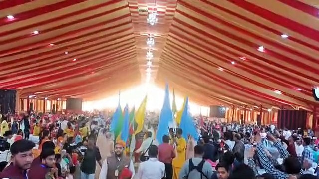 Mahakumbh of sadhus in Viragotsav Mahamahotsav