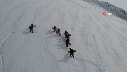 Petranboard'larla yapılan şenlik yoğun ilgi gördü