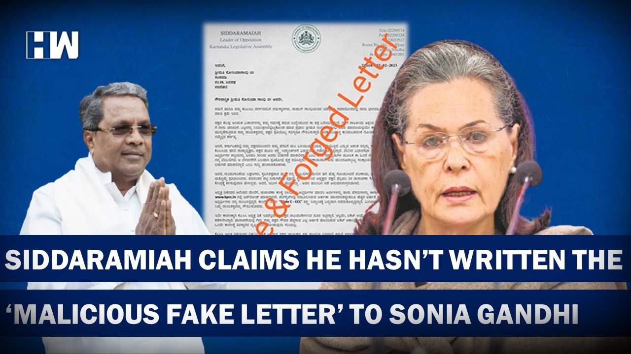 "Letter To Sonia Gandhi In My Name Malicious, Fake":Cong Leader Siddaramiah| South Connect| Congress