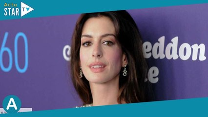 Anne Hathaway : cette décision radicale qu'elle a prise pour le bien de son fils
