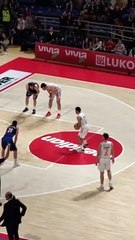 Facundo Campazzo free throw - Crvena zvezda košarka