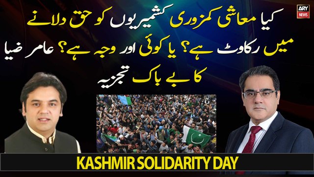 Analyst Amir Zia raises voice for Kashmiris