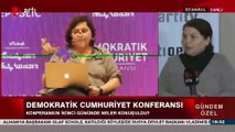 Şaziye Köse, 'Demokratik Cumhuriyet Konferansı'nı değerlendirdi