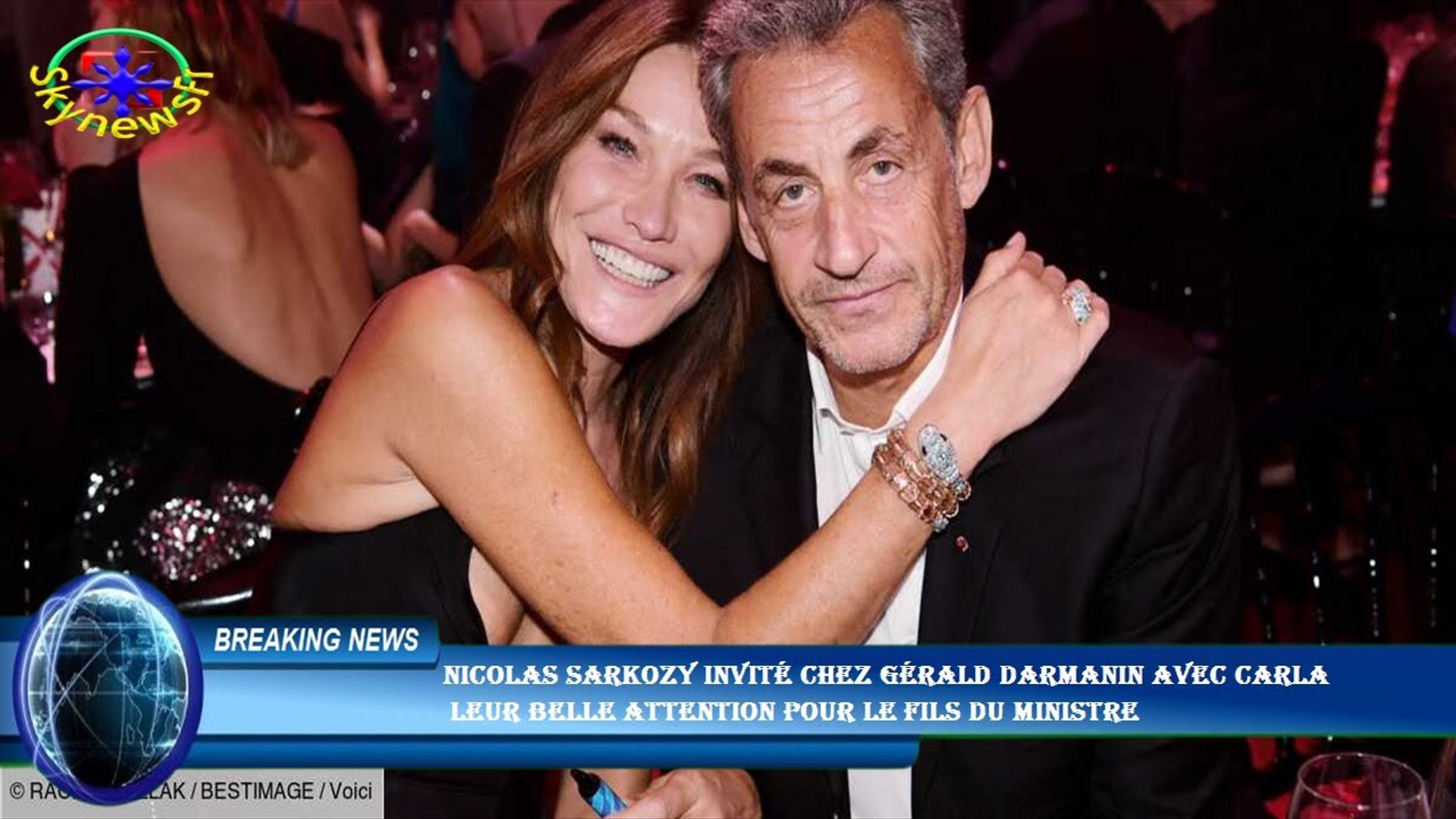Nico Et Ariane En Couple Aujourd Hui Nicolas Sarkozy invité chez Gérald Darmanin avec Carla leur belle attention  pour le fils du ministr - Vidéo Dailymotion