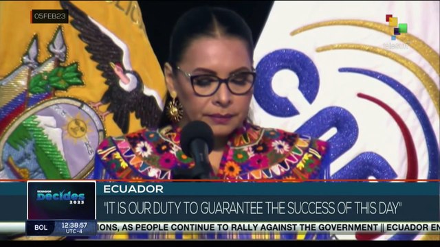 FTS 12:30 05-02: Ecuadorians elect local authorities and vote in constitutional referendum