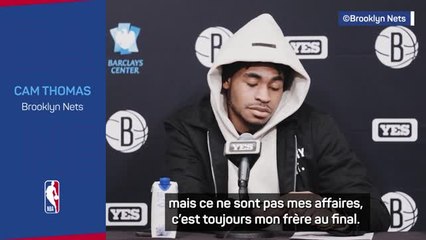 Nets - Thomas : “Quoiqu’il arrive, Irving restera mon frère”