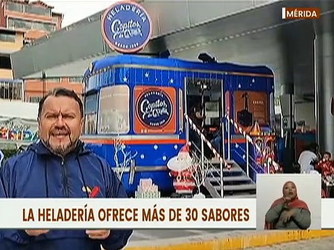 Emprendedor ecuatoriano funda la Heladería Copitos de Crema en Mérida de amplia variedad de sabores