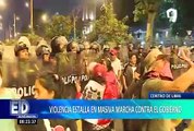 Protestas en Lima: más de 20 detenidos y al menos cuatro heridos tras últimos enfrentamientos