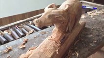 Wood Carving Skill and Techniques, Amazing Fastest Wood Carving