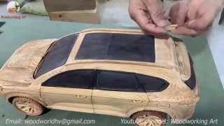 Woodworking Art - Hyundai Santa Fe