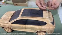 Woodworking Art - Hyundai Santa Fe