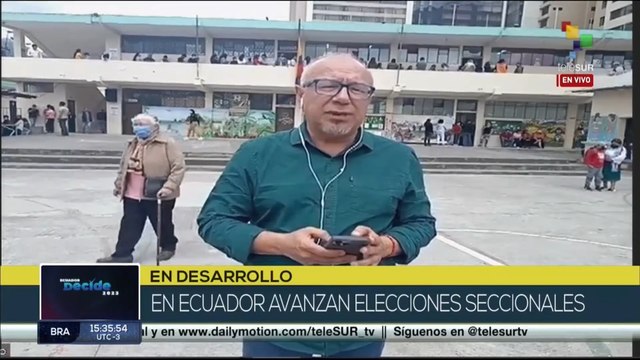 Ecuador: Jornada electoral avanza caracterizada por escasa participación y refuerzo de la seguridad