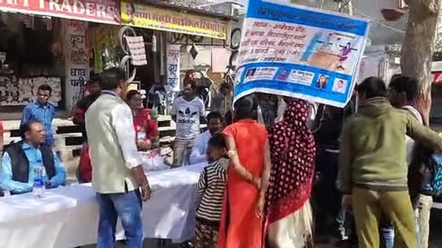 निशुल्क चिकित्सा शिविर लगाया , 100 लोगों ने करवाई स्वास्थ्य की जांच