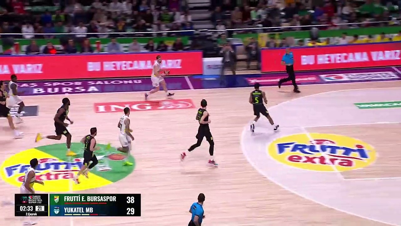 Frutti Extra Bursaspor - Merkezefendi Belediyesi  | MAÇIN TAMAMI |