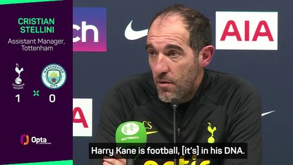 'Football is in Kane's DNA' - Guardiola and Stellini praise forward for breaking Spurs goal record