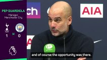 Guardiola admits Man City missed an opportunity to catch Arsenal