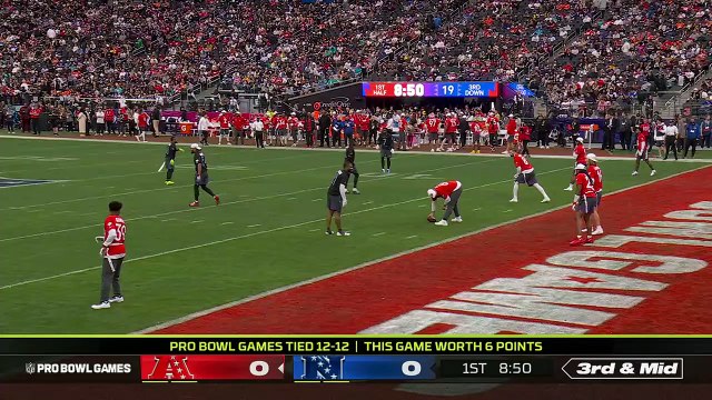 NFC vs. AFC Flag Football _ 2023 Pro Bowl Game 2 HighlightsNFC vs. AFC Flag Football _ 2023 Pro Bowl Game 2 Highlights