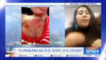“Lo que las mujeres buscan es que esto no quede en la impunidad”: diputada mexicana por ataques con ácido