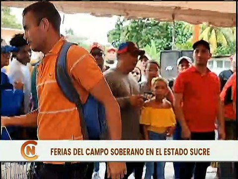 Feria del Campo Soberano en Sucre vendió a más de 10 comunidades productos a precios solidarios