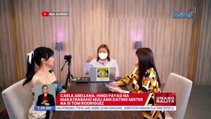 Carla Abella, hindi payag makatrabaho muli ang dating mister na si Tom Rodriguez | UB
