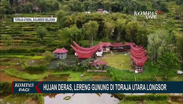 Warga Toraja Utara Khawatir Longsor Kembali Terjadi Usai Longsor di Lereng Gunung Sesean