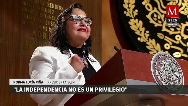 Norma Piña pide respetar independencia de jueces: “es la principal garantía de imparcialidad”