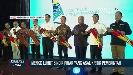 Sindiran Keras Luhut ke Pihak yang Asal Kritik Pemerintah: Jangan Asal Ngomong!