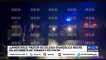 Fatal accidente vial deja la muerte de un pastor evangélico en Colón