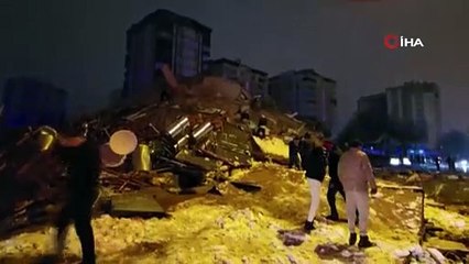 Türkiye ayakta! Arama kurtarma çalışmaları sürüyor