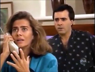 Novela Felicidade (1991) - Débora ameaça matar Bia