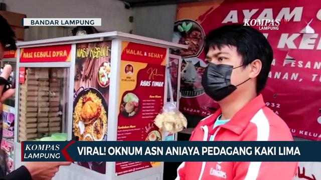 Viral! Oknum ASN Aniaya Pedagang Kaki Lima