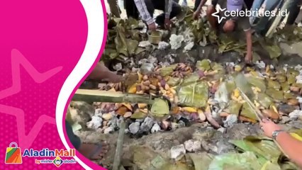 Warga Maluku Gelar Tradisi Bakar Batu di Kepulauan Kei, Ini Maknanya