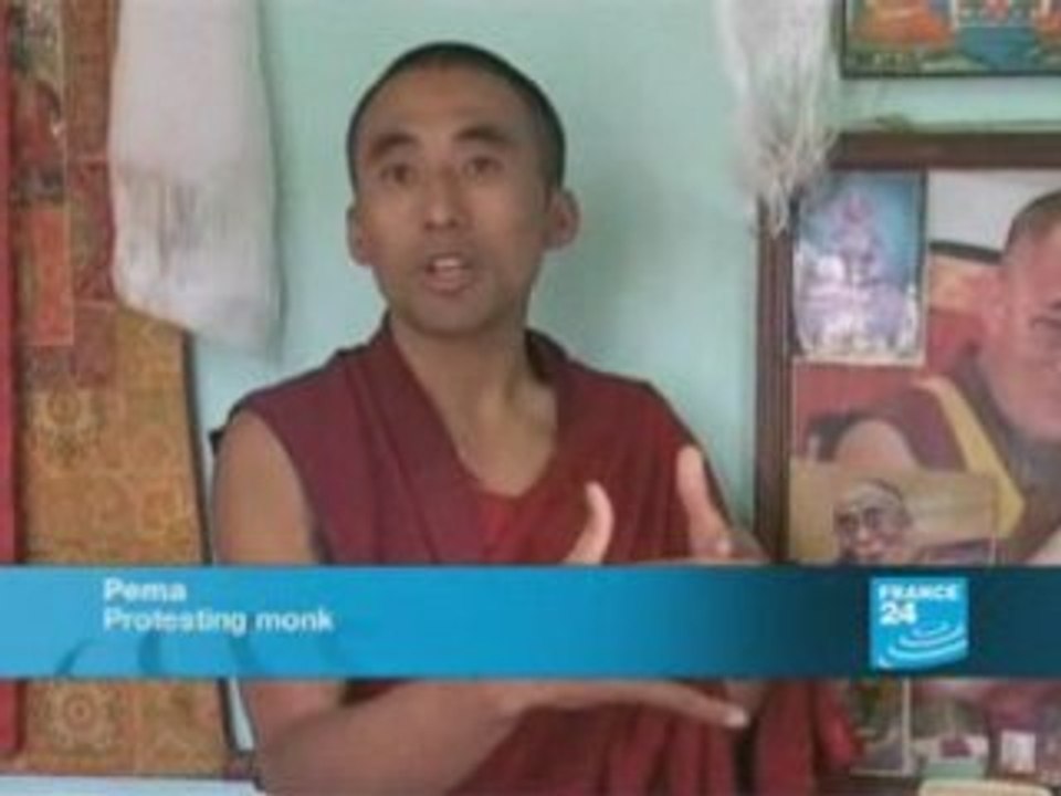 Tibet's serene monks turning violent