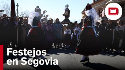 La pasión por Santa Águeda vibra en Segovia