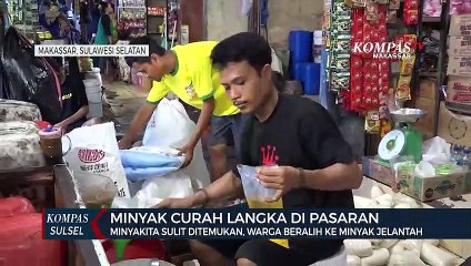 Minyak Curah Langka di Pasaran Makassar