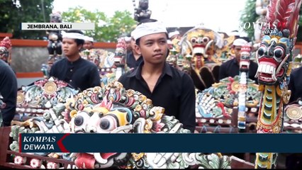 Presiden Jokowi Tinjau Sentra Tenun Jembrana