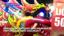 Meriah Cap Go Meh di Surya Kencana Bogor, Barongsai Liong Jadi Primadona