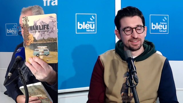 Allan Labielle, créateur de Aventura Editions qui publie des carnets de voyages personnalisés
