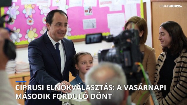 Ciprusi elnökválasztás: a vasárnapi, második forduló dönt