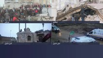 مصادر صحفية: 50 مدني قتلوا بسبب انهيار المباني في مدينة الأتارب بريف حلب