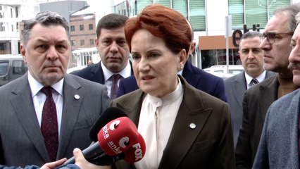 Akşener'den "deprem" açıklaması