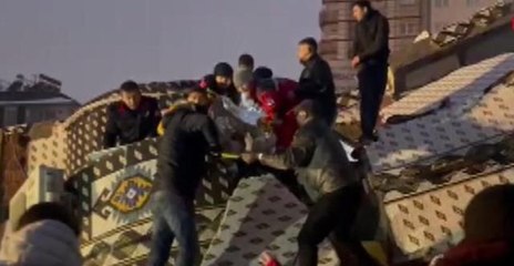 Gaziantep deprem görüntüleri! 6 Şubat Gaziantep deprem anı videosu ve yıkılan bina görüntüleri!