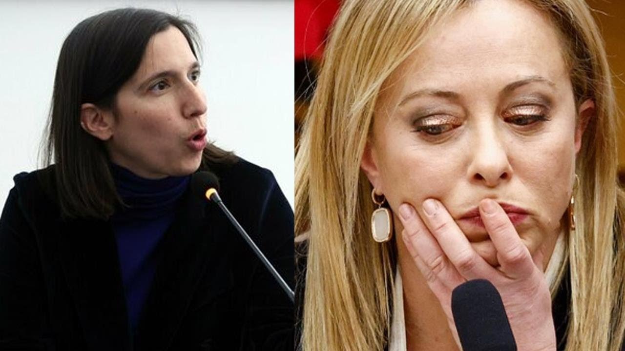 Elly Schlein, gli insulti alla Meloni Imbarazzante, squadrista