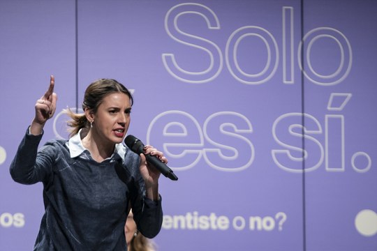 Irene Montero: Estamos dispuestas a reformar la ley